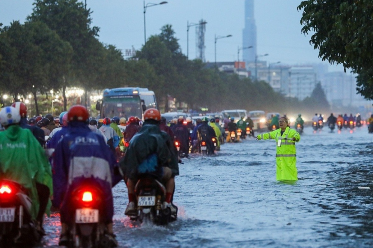 ホーチミン含むベトナム南部、今週末まで豪雨か