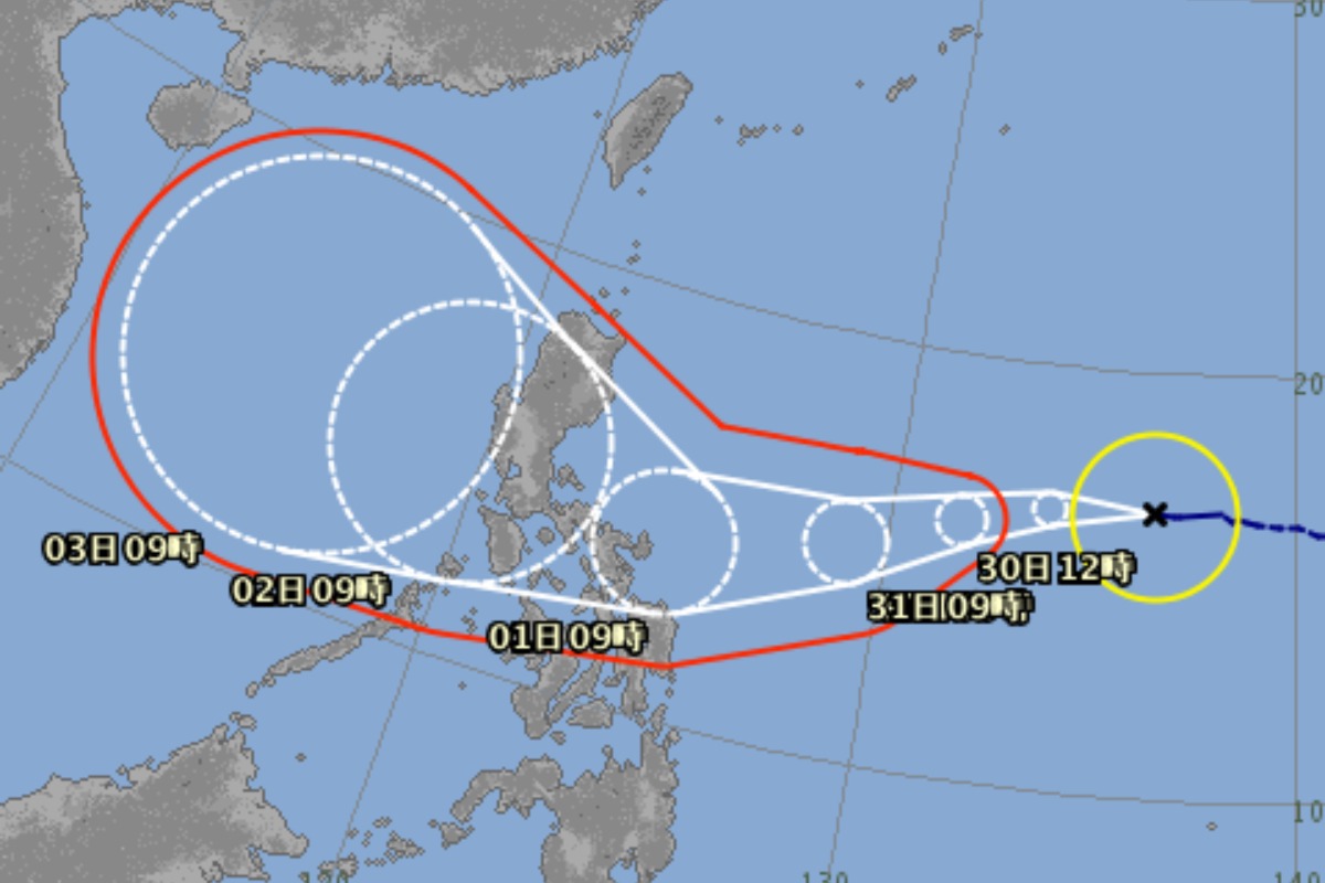 フィリピン東海上で新たに台風発生、11月3日にもベトナム上陸か