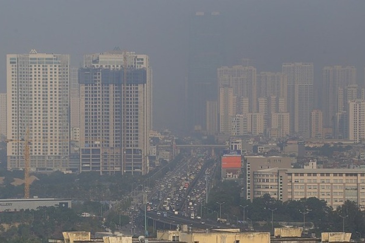 ハノイ：大気汚染レベル、健康に良くないレベルに