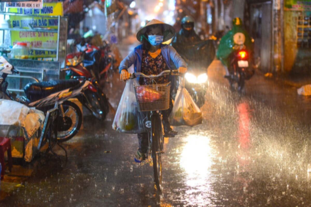 ベトナム南部は夜に雨、洪水の可能性も