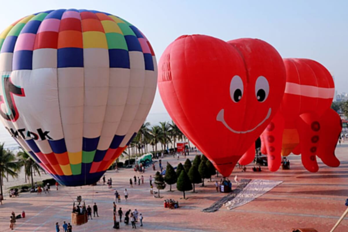 ダナン、ホイアンで熱気球フェスティバルを開催