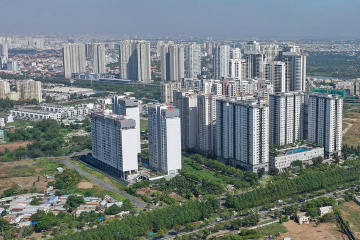 ホーチミン市のアパートメント市場、1年ぶりの低水準に低迷