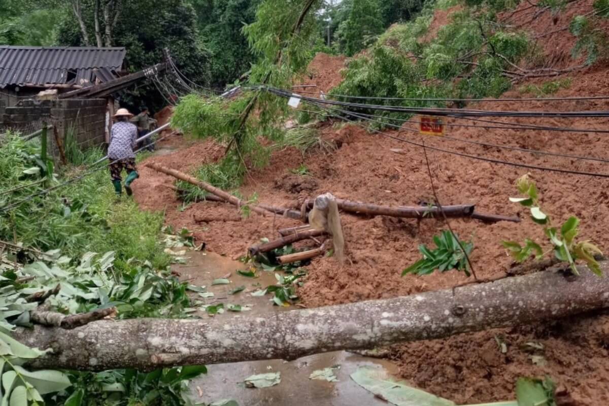 ベトナム北部で豪雨により3人が死亡