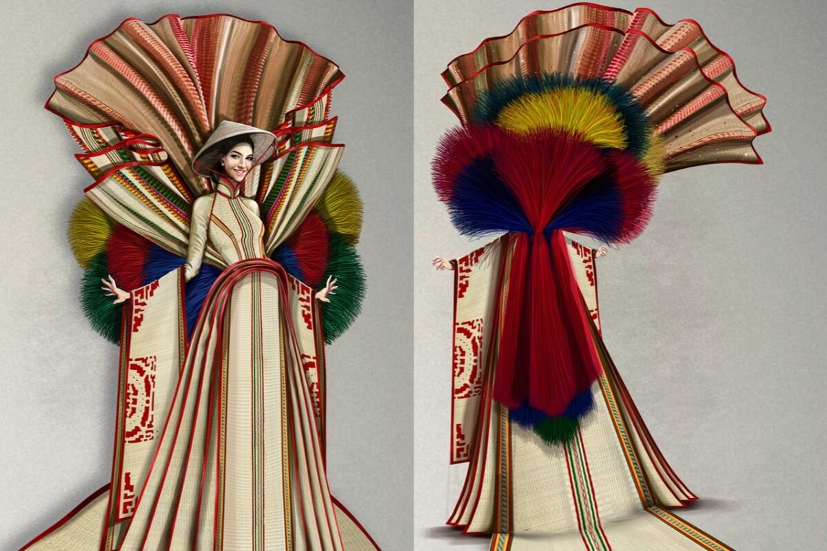 ミス・ユニバースのベトナム代表衣装、テーマは「カマウとアオザイ」
