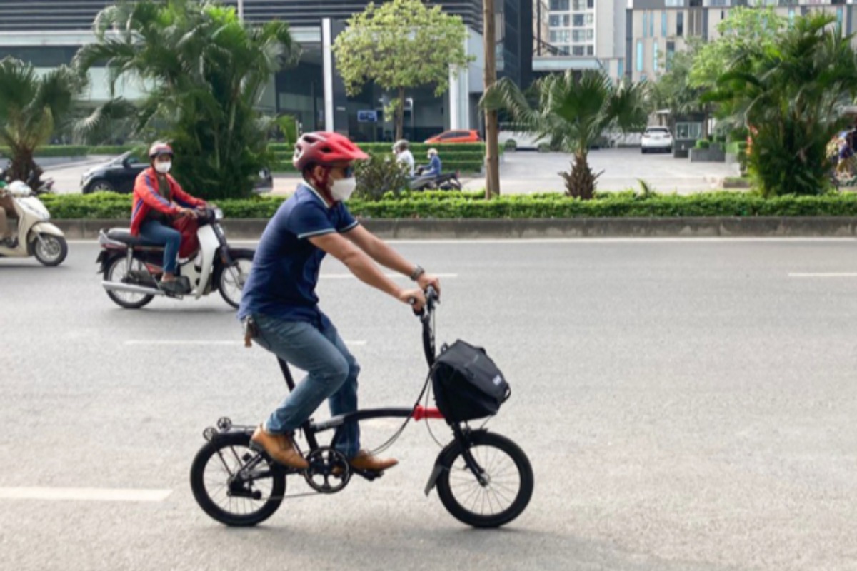 自転車通勤をするハノイ市民が増加、電車との併用も