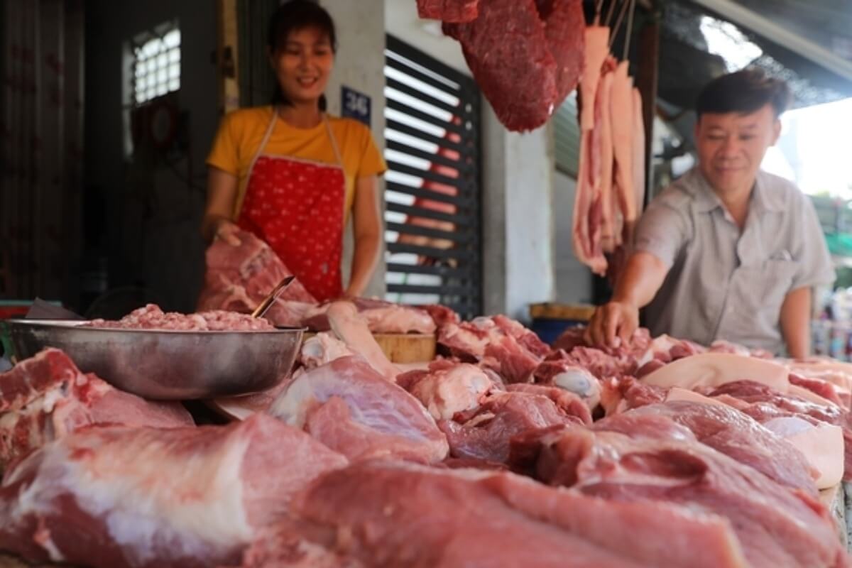 物価上昇によりベトナム人の豚肉消費量が低下
