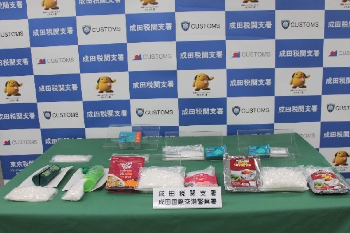 成田空港へ末端価格1億円超の覚醒剤を密輸、ベトナム人女性逮捕