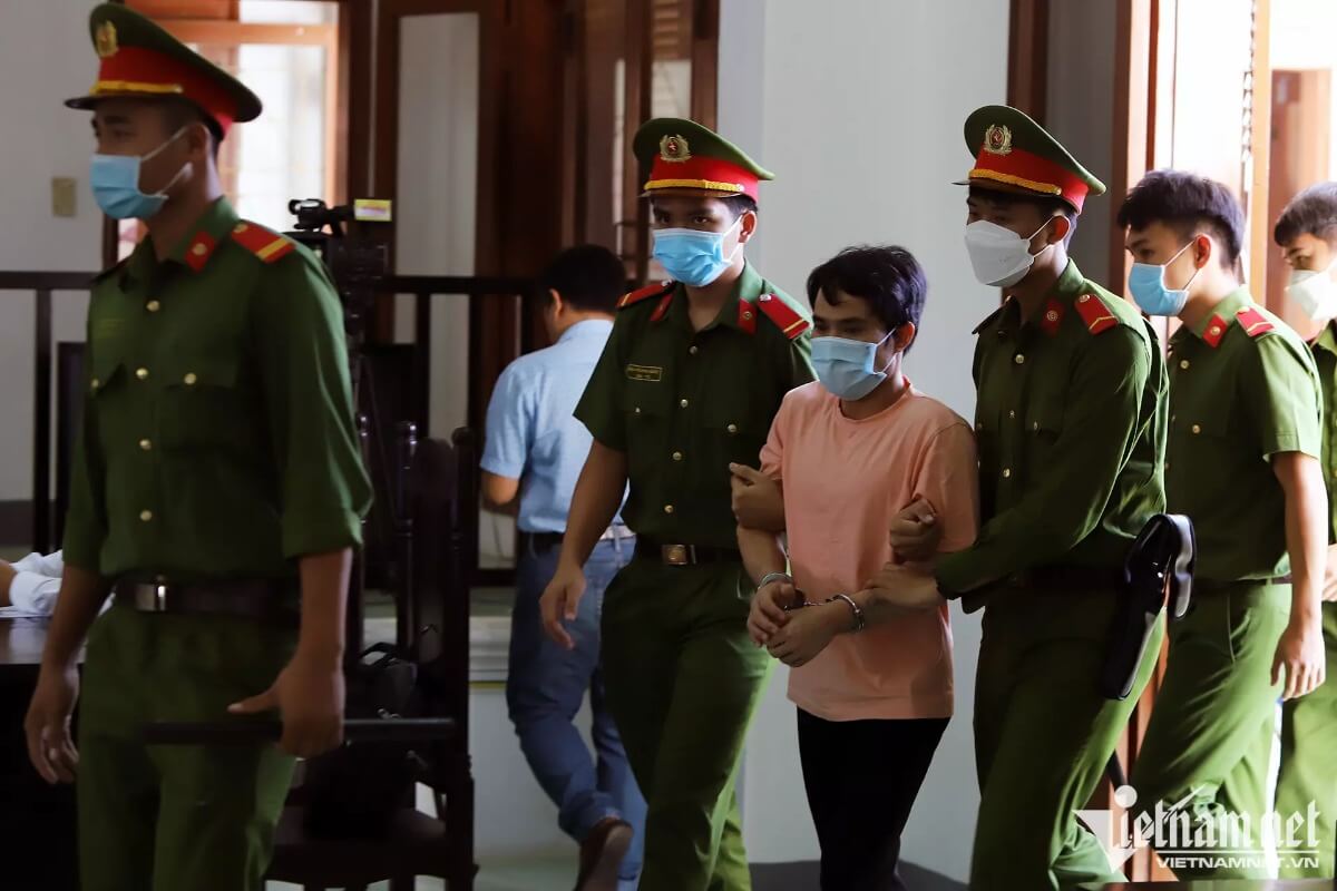 フーイエン省で元妻の家族3人を殺害、被告に死刑判決