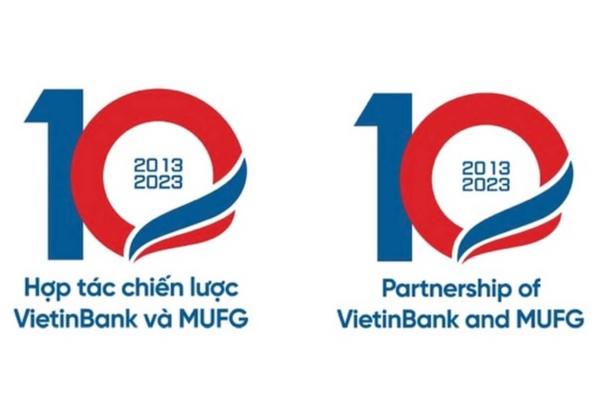 ヴィエティンバンク・三菱UFJ銀行、提携10周年記念ロゴを発表