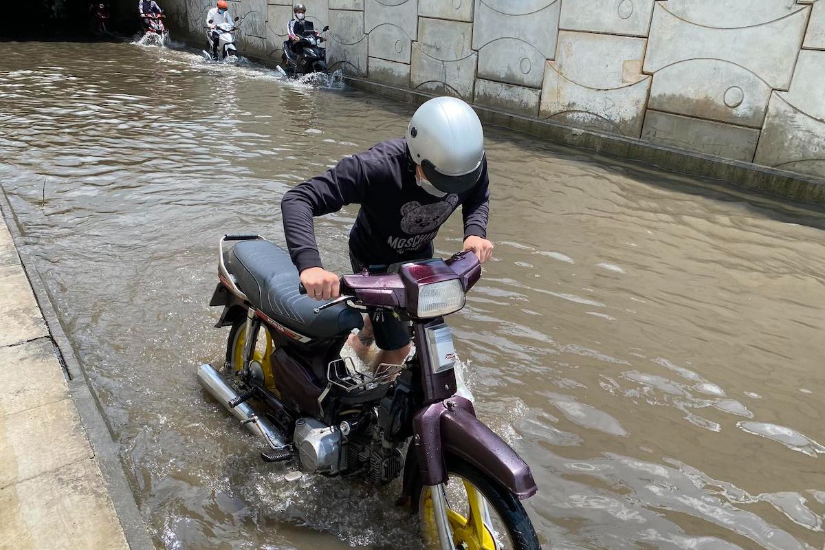 ホーチミンの地下トンネルが浸水、原因はポンプの故障