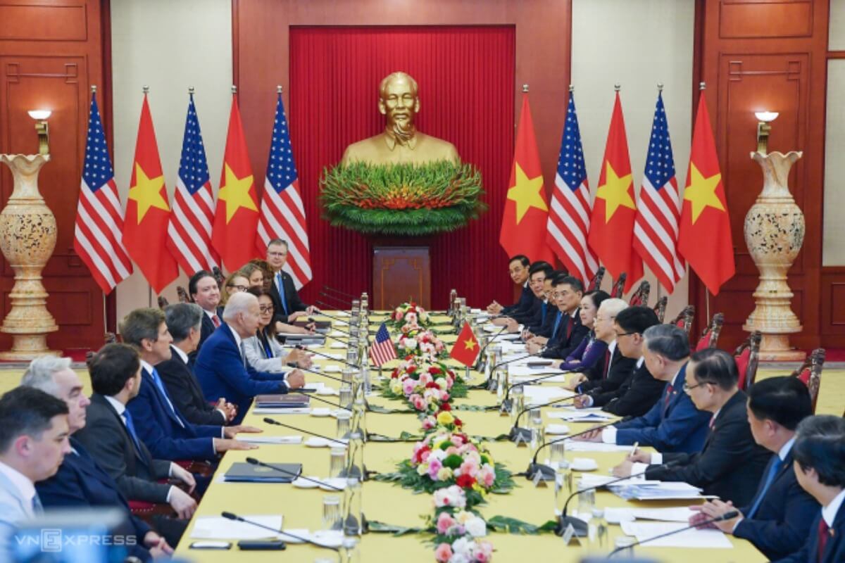 ベトナムと米国、包括的戦略的パートナーシップを締結
