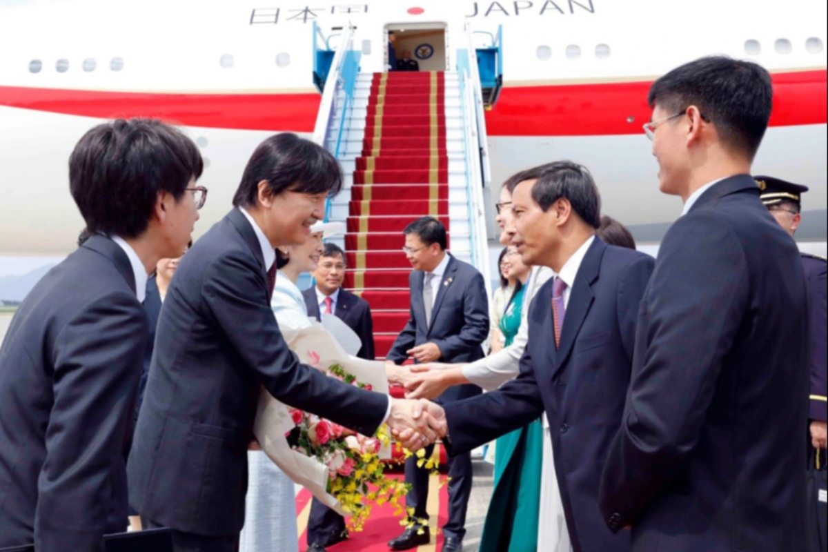 外交50周年の記念行事、秋篠宮ご夫妻がベトナム公式訪問を開始