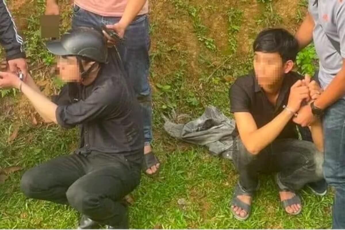 クアンガイ省で清掃員への銃撃事件、2人の容疑者を逮捕
