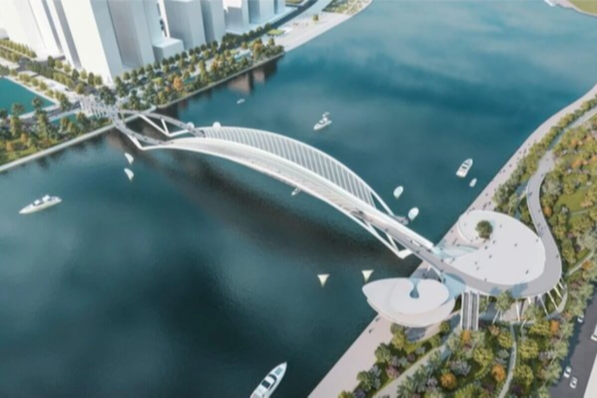 サイゴン川に新しい歩道橋、デザイン・設計は日系企業