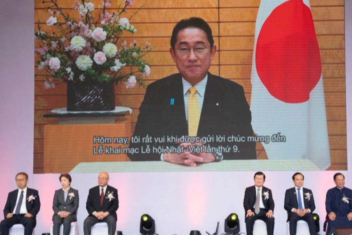 ジャパン・ベトナムフェス開催、開会式で岸田首相が挨拶