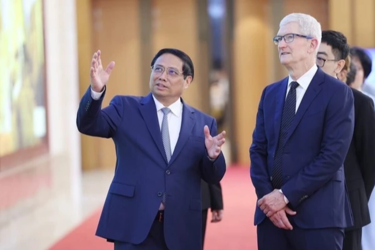 アップルのティム・クック氏、ベトナム初訪問・投資拡大を希望