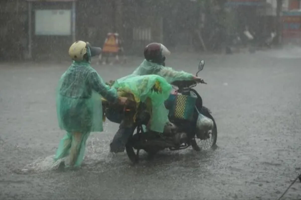 ベトナム北部地方、22日頃まで大雨の予想