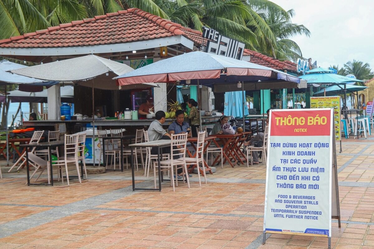 ダナン・ビエンドン公園で土地トラブル、売店が立ち退き拒否