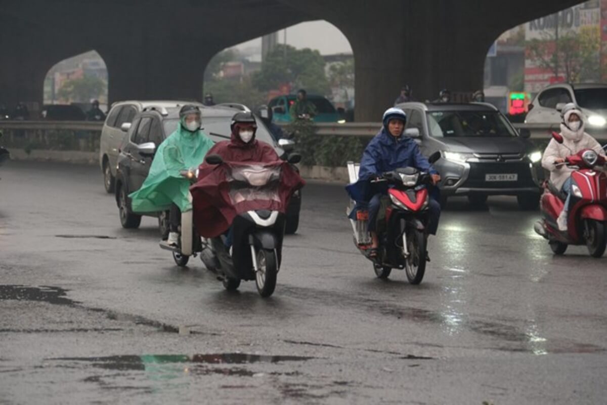 22日から寒冷前線の影響、北部では雨と寒さが続く