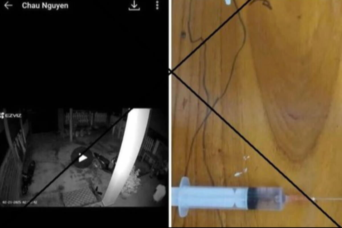 ［デマ］ベッド下に潜む不審者、子どもを注射針で襲撃