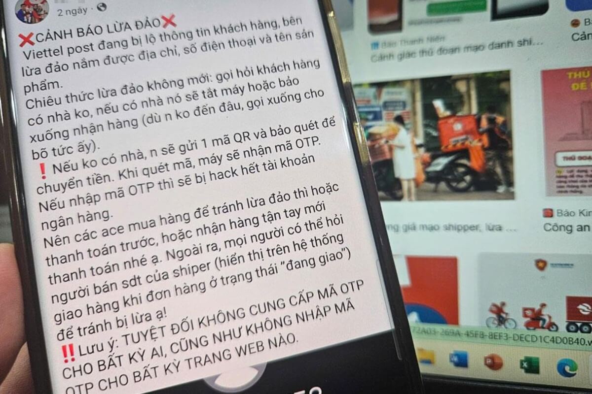 Viettel Postの顧客情報漏洩疑惑、偽業者による詐欺多発