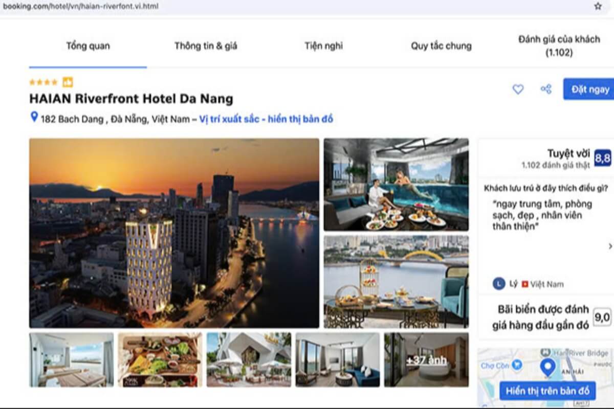 ホテル予約サイトに注意、ダナン星付きホテルの嘘