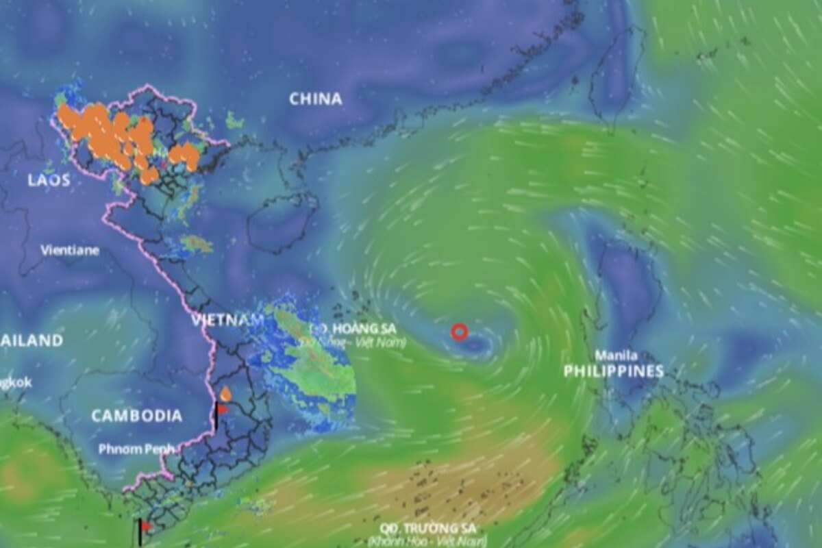 熱帯低気圧が勢力を強め北上、台風1号に発達の可能性