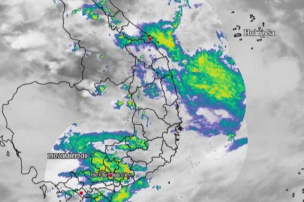 台風1号ウーティップの影響、ベトナム中部に大雨