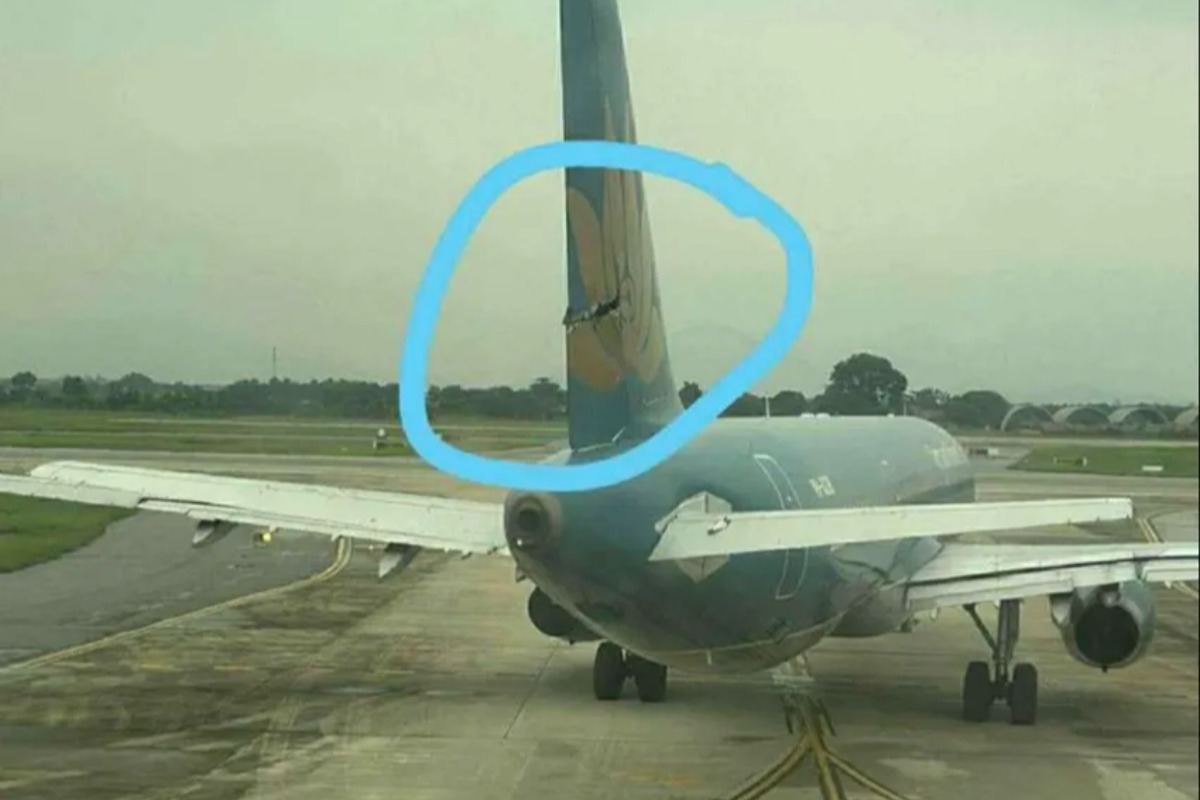 ノイバイで旅客機の接触事故、誘導路には破損部品が散乱