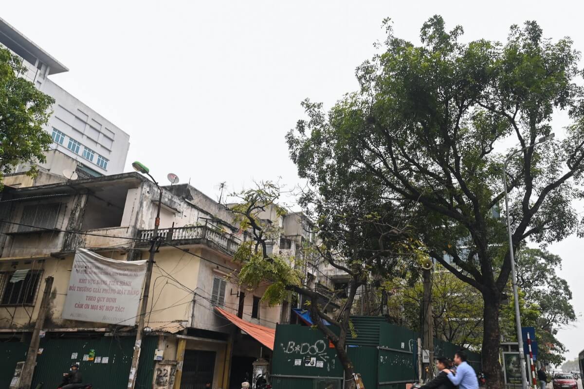 ハノイ・バーディン区の黄金地、再開発用地を民間企業に引き渡し