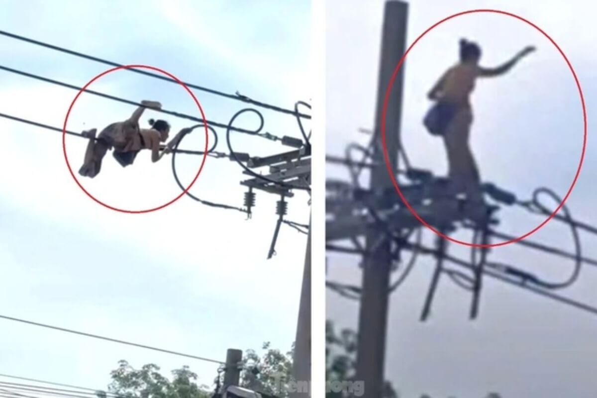 高圧電線上でサーカス行為、ホーチミンで女性が転落死