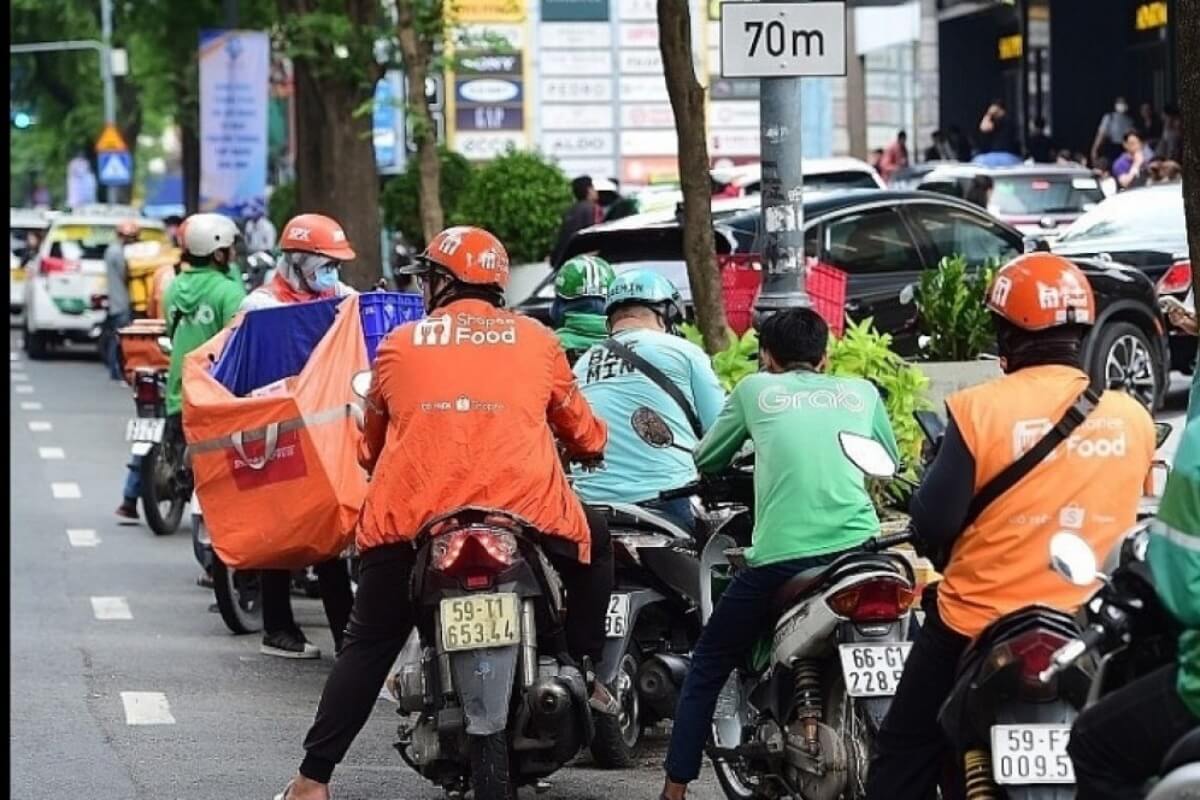 フードデリバリー市場、ShopeeとGrabが9割超を占有