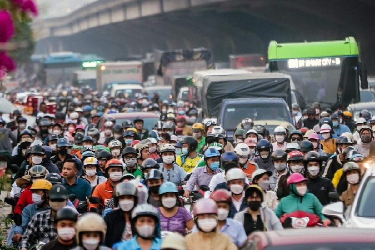 ハノイのガソリンバイク規制、約45万台の電動化支援を検討