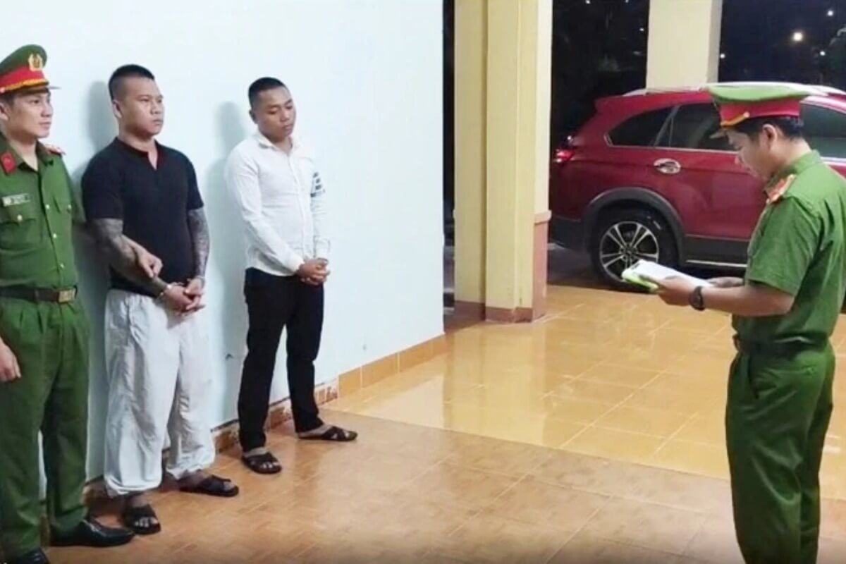 ダナンで銃器脅迫事件が発生、若者2人を刑事拘留