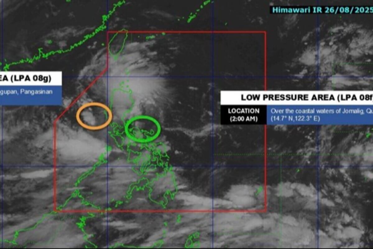 北部東シナ海に熱帯性低気圧、今後さらなる発達の見込み