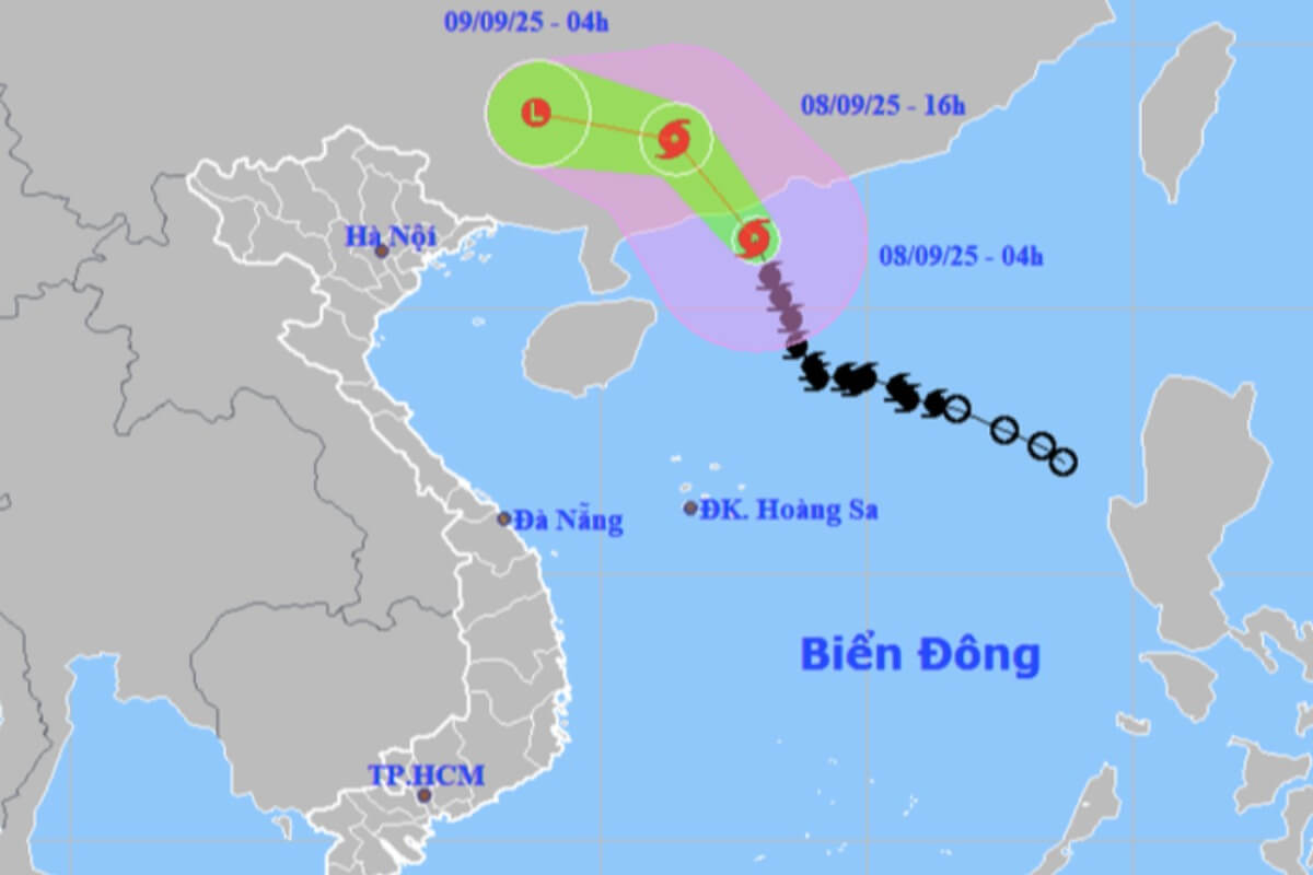 台風16号ターファーの影響、北部山岳地帯で大雨の恐れ