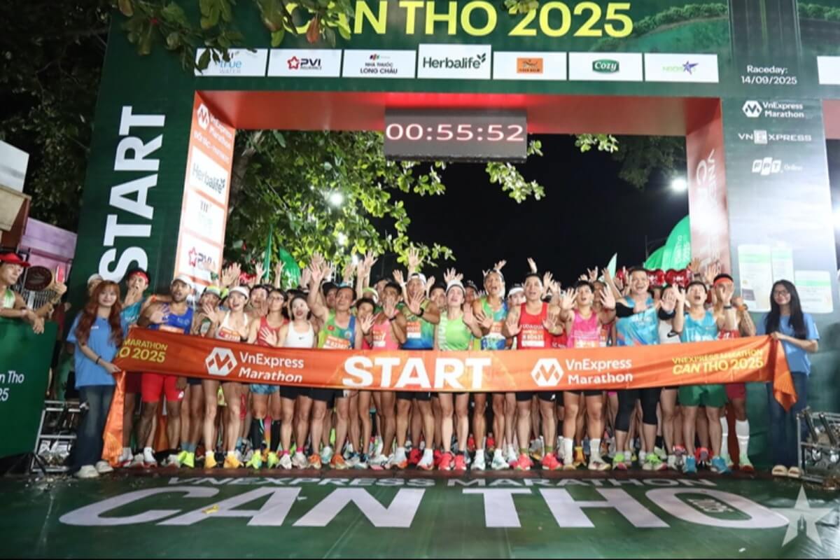 カントー市でのマラソン大会、日本人男性がフルマラソン制覇