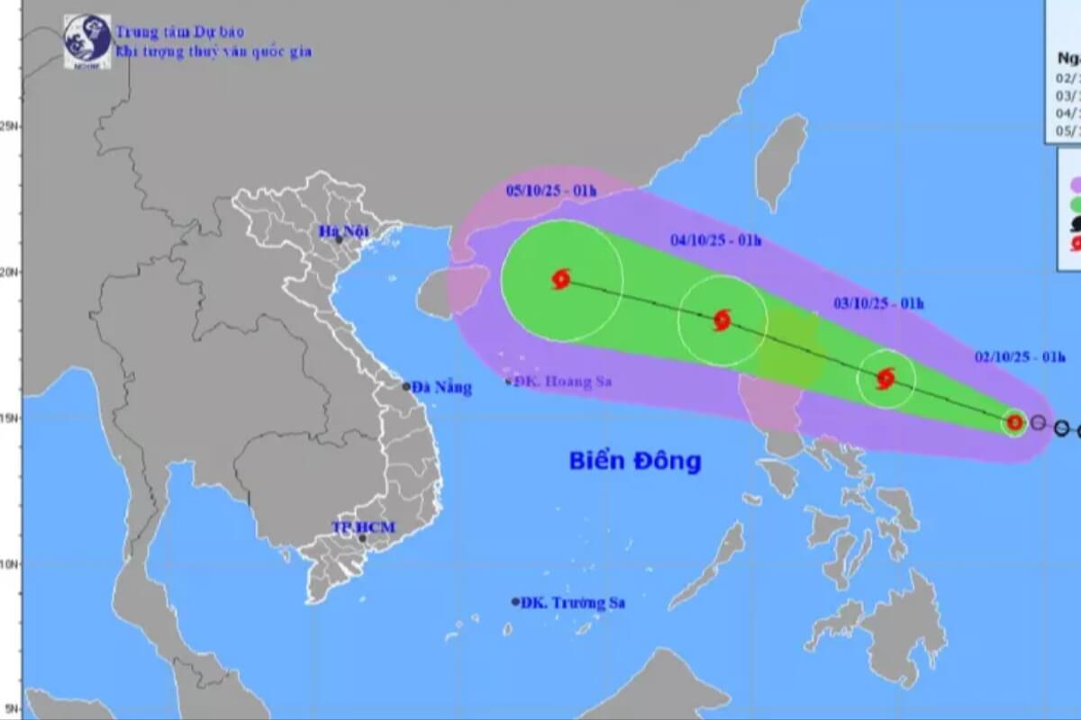 フィリピン東方で発生の台風マットゥモ、北部湾へ接近の見込み