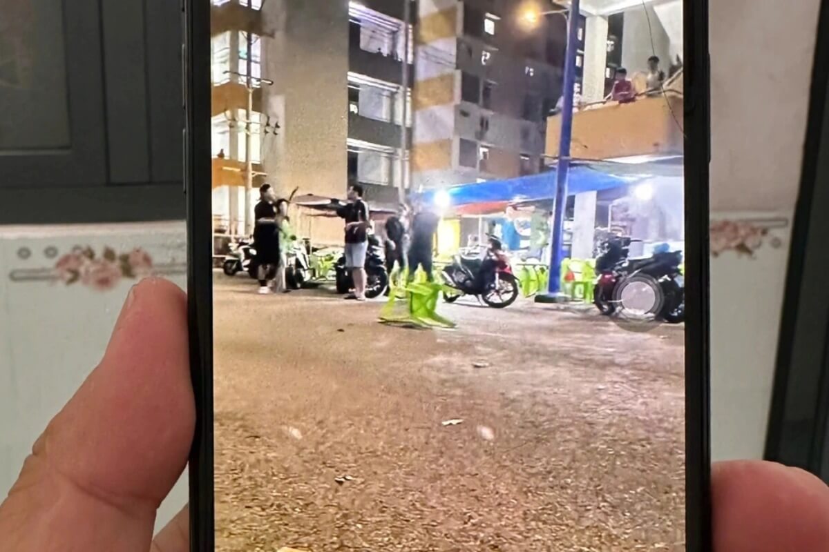 ホーチミン近郊で酒席トラブル、刃物を振り回した男を拘束