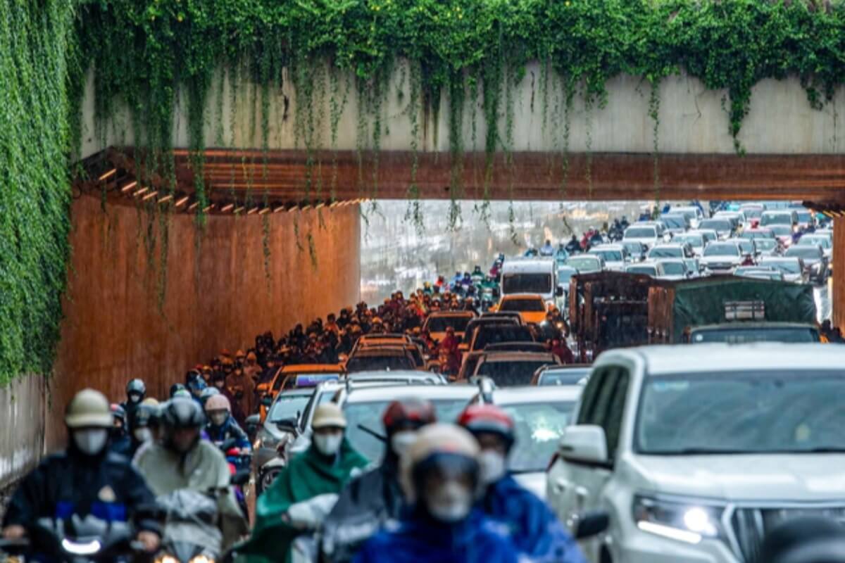 雨天時は常に渋滞するハノイ、原因となる5つの要因