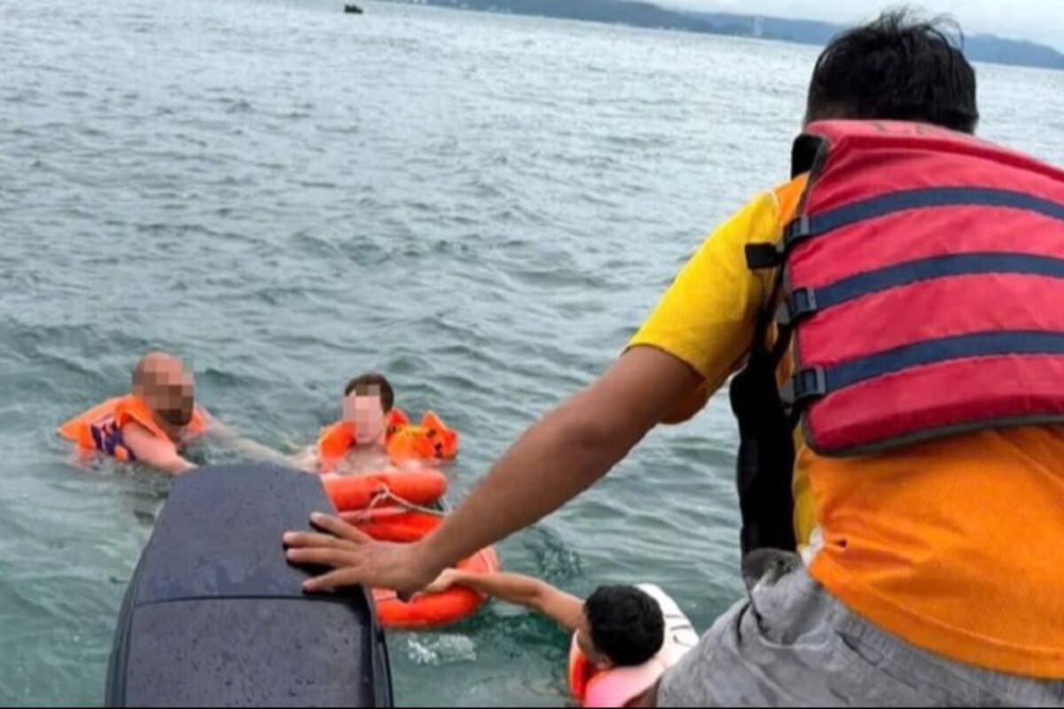 ニャチャンで水難事故、外国人観光客を無事救助