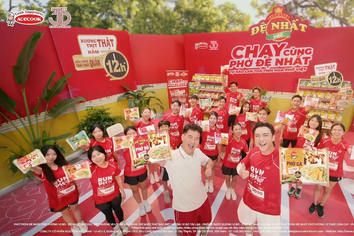 エースコック・ベトナム、フォー×ランニングのイベントを開催