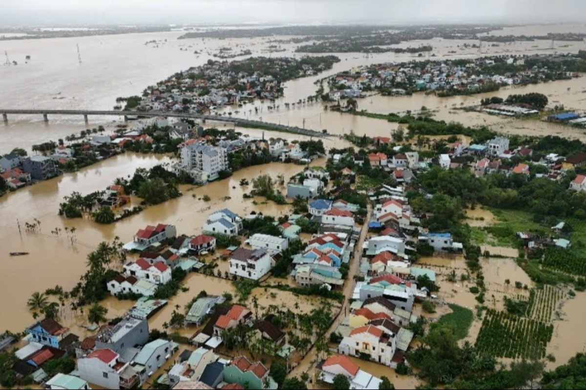 中部ベトナムで記録的豪雨、ダナンで約6万7000戸が浸水