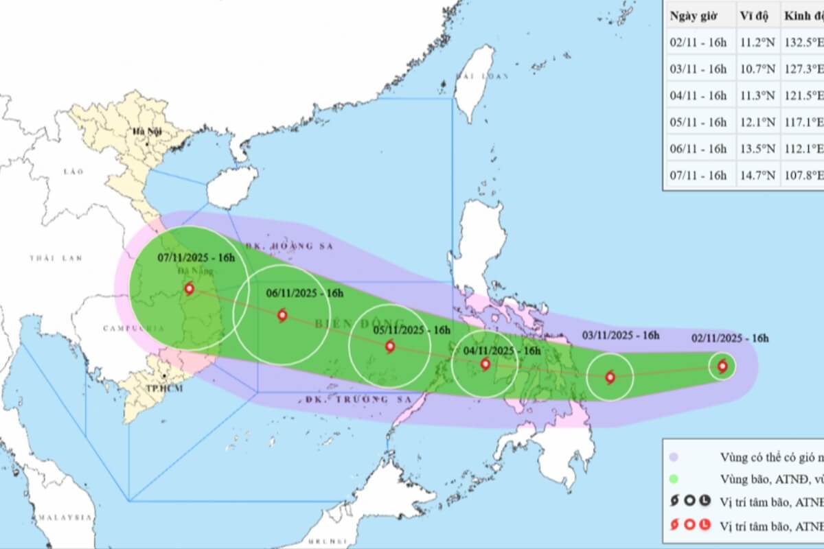 台風カルマエギ、今週末に中部を直撃か