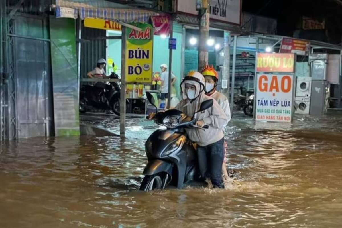 ホーチミンで深刻な浸水か、5〜7日は高潮と豪雨に注意
