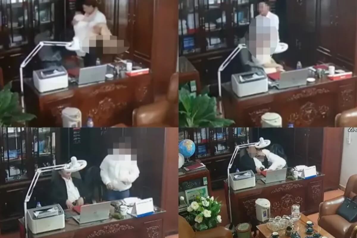 高校執務室でのイチャつき動画、SNSへの拡散で当局が調査