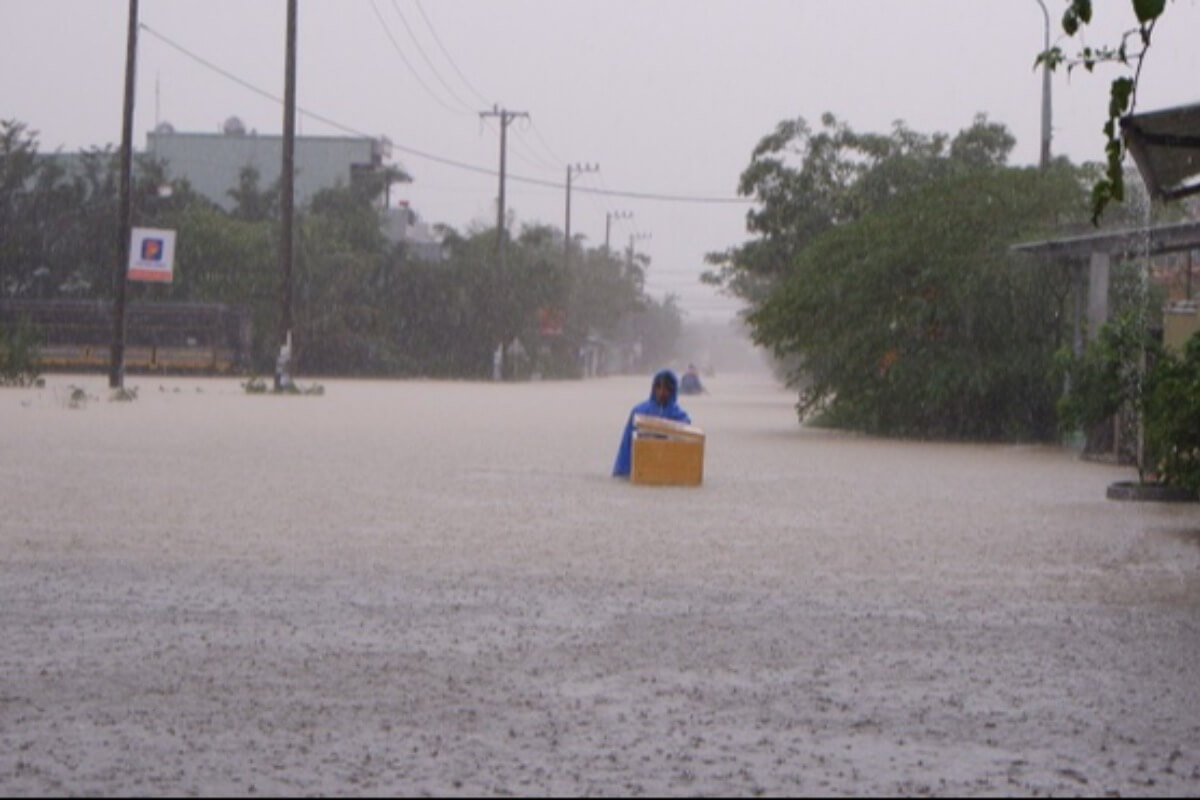 ベトナム中部で再び大雨の恐れ、18日まで広範囲で注意が必要