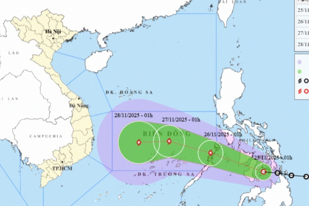 熱帯低気圧が東方海域に進入、週明けの上陸に警戒