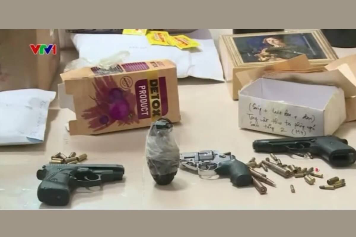 ハノイで麻薬組織の銃撃戦、現場からは合成麻薬5万錠