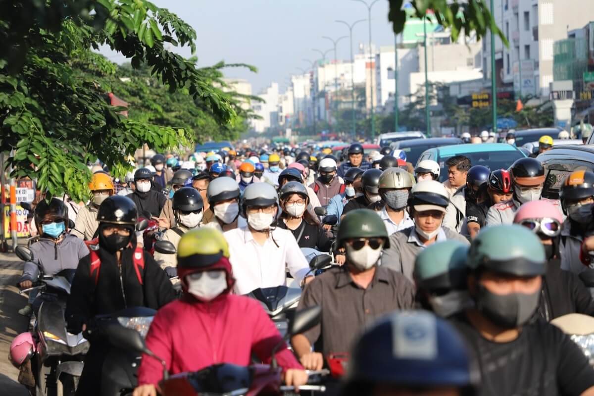 ホーチミンの交通渋滞、前年より24％悪化